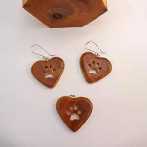 CONJUNTO CORAZON HUELLAS